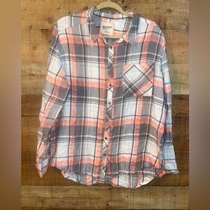Arizona Plaid Button Down Shirt